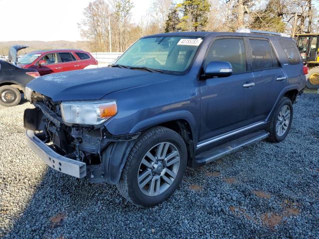 JTEBU5JR4D5137857 - 2013 TOYOTA 4RUNNER SR5 BLUE photo 1