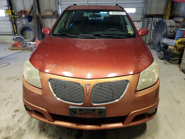 5Y2SL63835Z468201 - 2005 PONTIAC VIBE RED photo 5