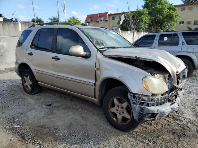 4JGAB54E61A285909 - 2001 MERCEDES-BENZ ML 320 BEIGE photo 4