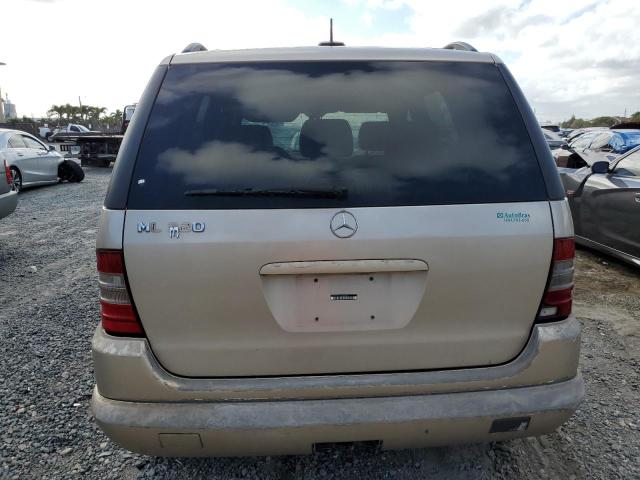 4JGAB54E61A285909 - 2001 MERCEDES-BENZ ML 320 BEIGE photo 6