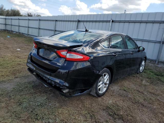 3FA6P0HD1GR328556 - 2016 FORD FUSION SE BLUE photo 3