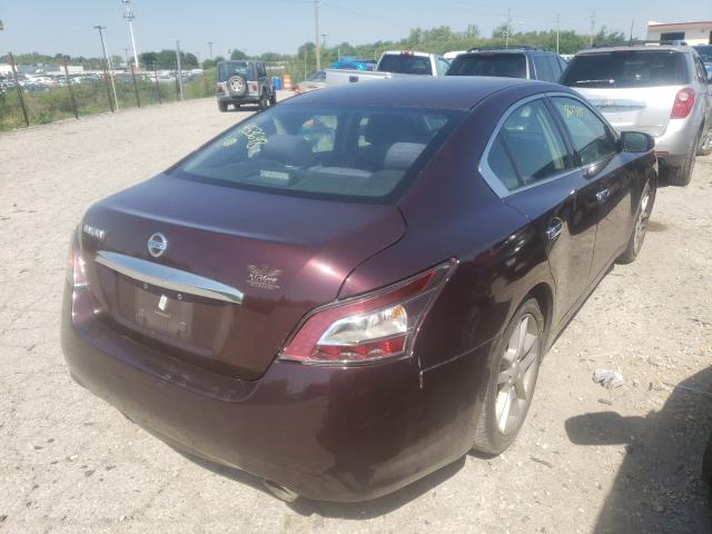 1N4AA5AP5EC453648 - 2014 NISSAN MAXIMA S BURGUNDY photo 4