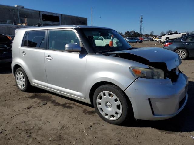 JTLKE50E481033726 - 2008 TOYOTA SCION XB SILVER photo 4