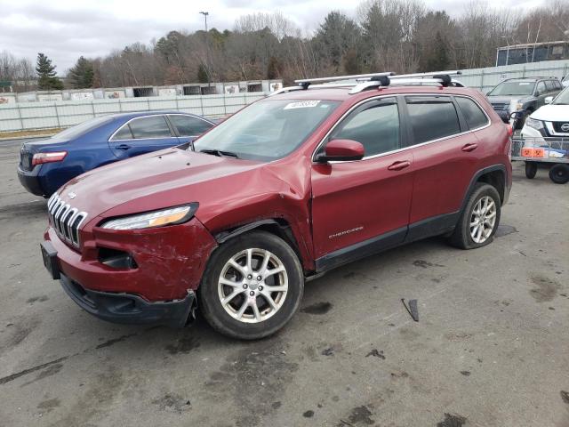 1C4PJMCB6GW115788 - 2016 JEEP CHEROKEE LATITUDE RED photo 1