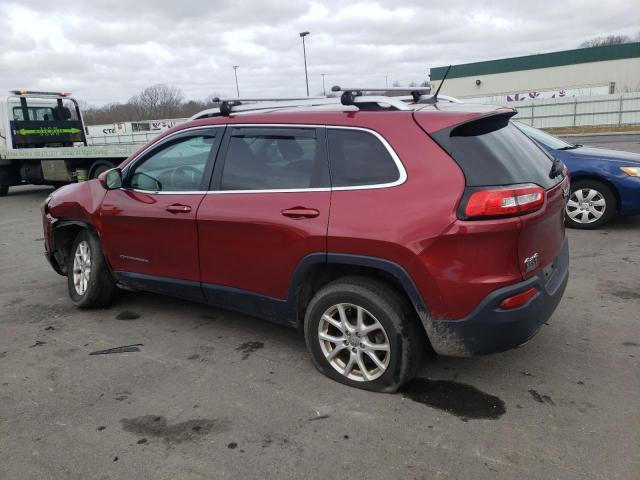 1C4PJMCB6GW115788 - 2016 JEEP CHEROKEE LATITUDE RED photo 2