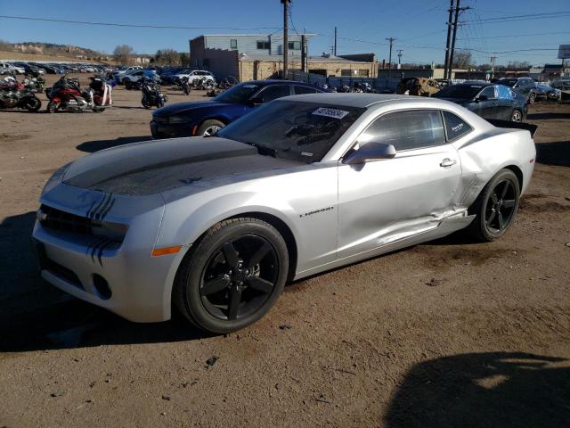 2G1FF1E31C9180268 - 2012 CHEVROLET CAMARO LT SILVER photo 1