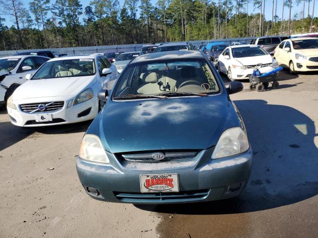 KNADC125136253740 - 2003 KIA RIO GREEN photo 5