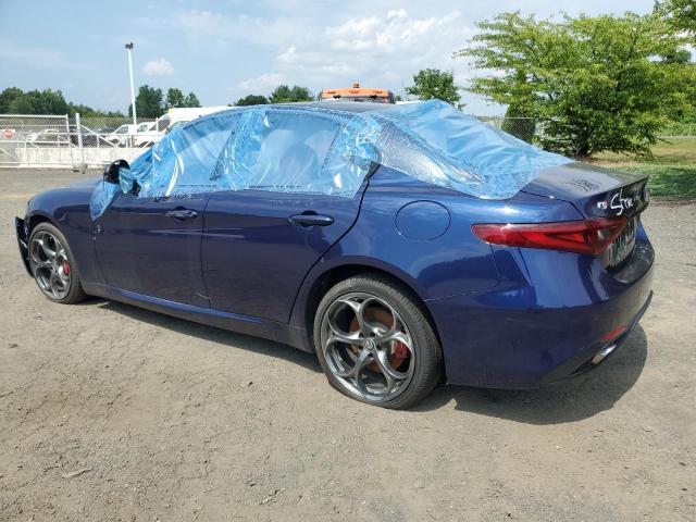 ZARFAEEN7J7574330 - 2018 ALFA ROMEO GIULIA TI Q4 BLUE photo 2