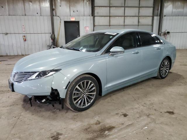 3LN6L2LU9ER822973 - 2014 LINCOLN MKZ HYBRID BLUE photo 1