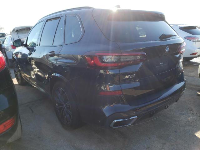 5UXCR6C07M9E59241 - 2021 BMW X5 XDRIVE40I BLUE photo 2