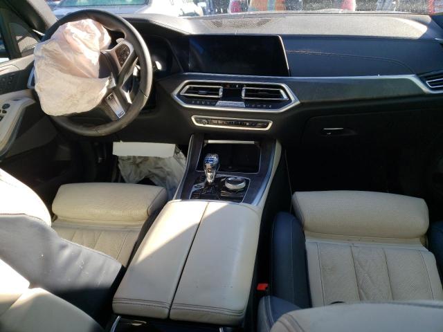 5UXCR6C07M9E59241 - 2021 BMW X5 XDRIVE40I BLUE photo 8