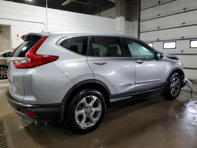 7FARW2H84JE061967 - 2018 HONDA CR-V EXL SILVER photo 3