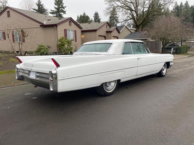 63J078279 - 1963 CADILLAC COUPE DEVI WHITE photo 4