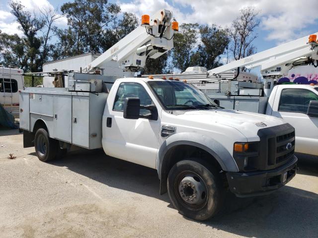 1FD4F46Y68EC32486 - 2008 FORD F450 SUPER DUTY WHITE photo 4