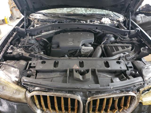 5UXWX9C50G0D86691 - 2016 BMW X3 XDRIVE28I BLACK photo 12