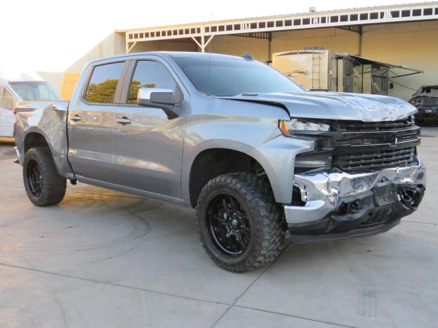 3GCUYDETXLG355195 - 2020 CHEVROLET SILVERADO GRAY photo 1