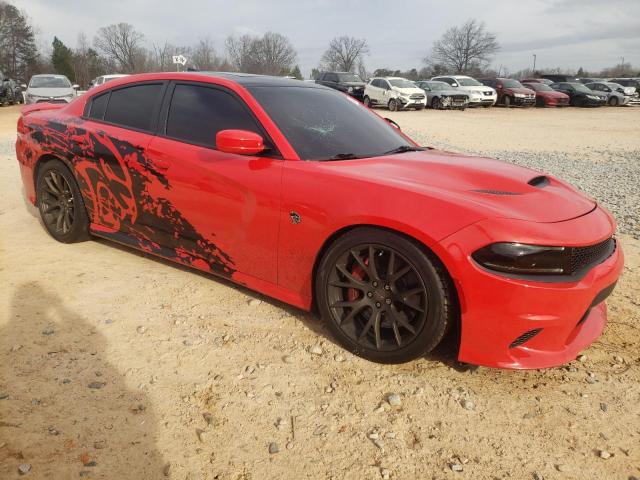 2C3CDXL90FH836386 - 2015 DODGE CHARGER SRT HELLCAT RED photo 4