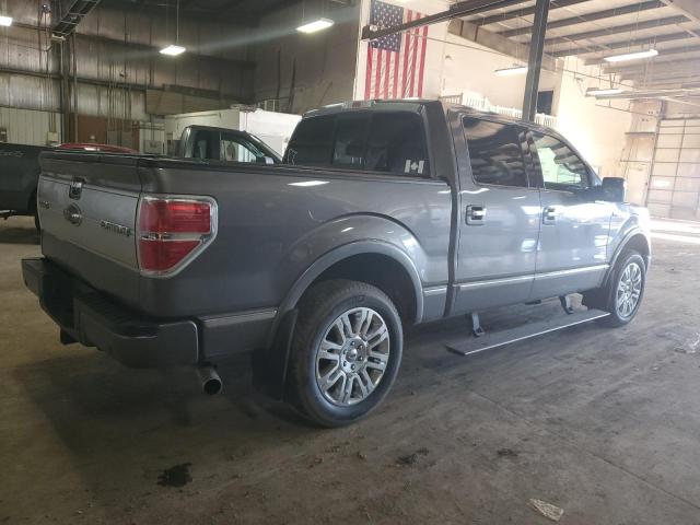 1FTFW1ET5EFB99259 - 2014 FORD F150 SUPERCREW GRAY photo 3