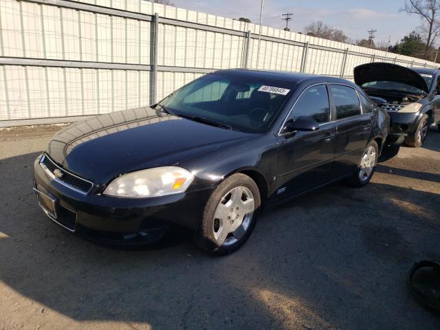 2G1WD58C869214736 - 2006 CHEVROLET IMPALA SUPER SPORT BLACK photo 1