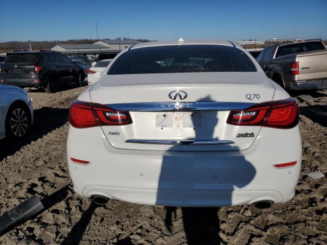 JN1BY1ARXFM561699 - 2015 INFINITI Q70 3.7 WHITE photo 6