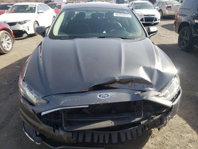 3FA6P0LU7HR314959 - 2017 FORD FUSION SE HYBRID GRAY photo 5