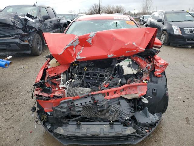 1FADP3F29FL384185 - 2015 FORD FOCUS SE RED photo 5