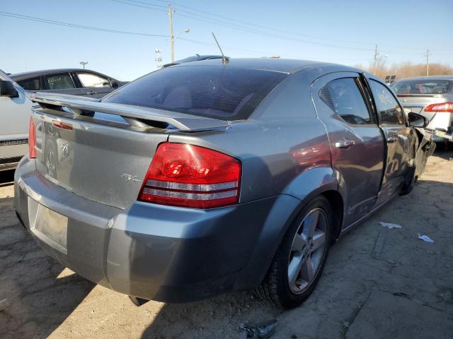 1B3LC76M08N638028 - 2008 DODGE AVENGER R/T SILVER photo 3