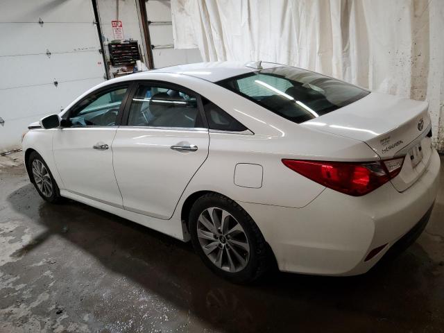 5NPEC4AC3EH869232 - 2014 HYUNDAI SONATA SE WHITE photo 2