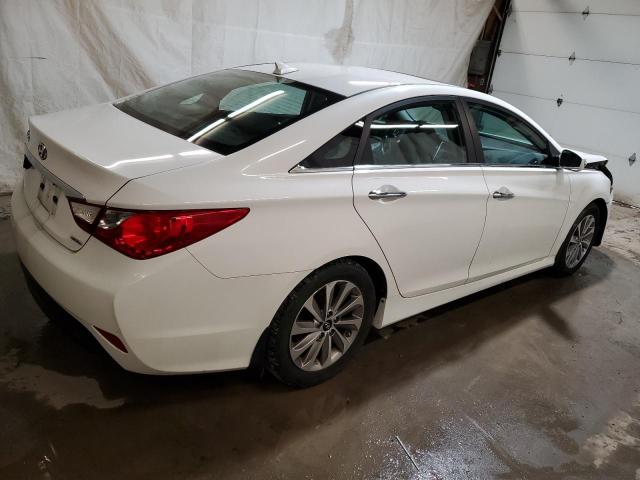 5NPEC4AC3EH869232 - 2014 HYUNDAI SONATA SE WHITE photo 3