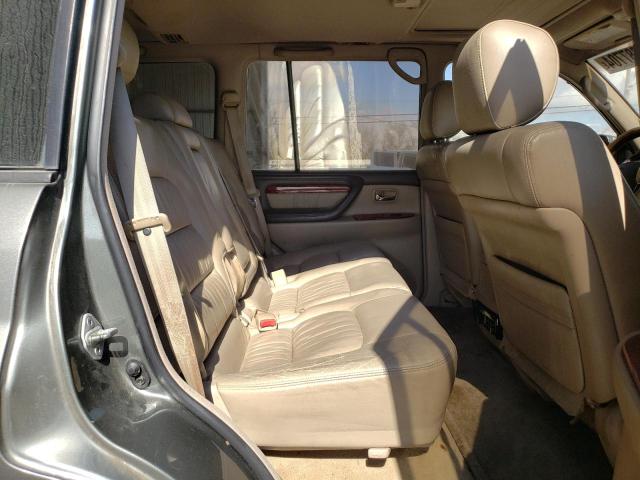 JT6HT00W6X0044357 - 1999 LEXUS LX 470 GRAY photo 11