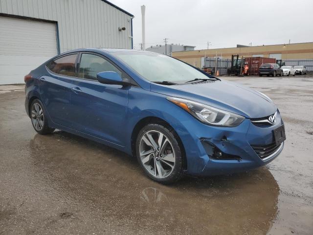 KMHDH4AH9GU482908 - 2016 HYUNDAI ELANTRA SE BLUE photo 4