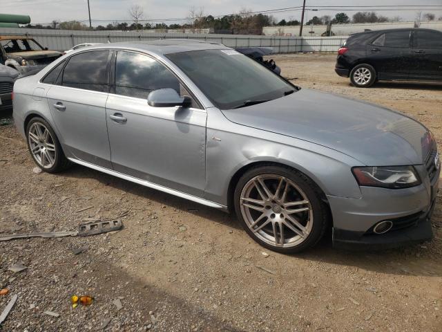 WAUKFAFL6BN038673 - 2011 AUDI A4 PRESTIGE SILVER photo 4