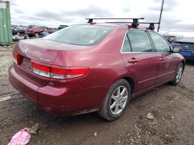 1HGCM66874A094428 - 2004 HONDA ACCORD EX RED photo 3