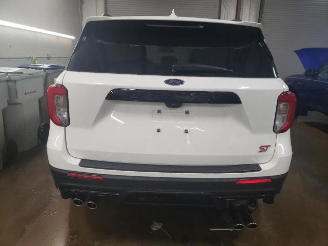 1FM5K8GC2MGA02954 - 2021 FORD EXPLORER ST WHITE photo 6