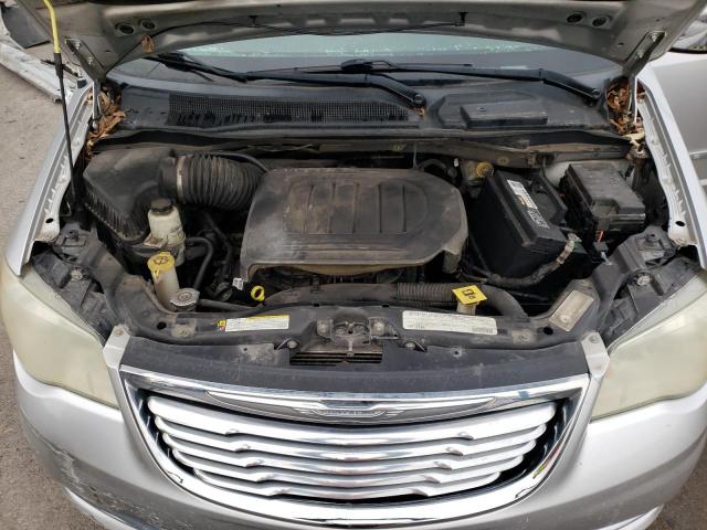 2A4RR8DG1BR690041 - 2011 CHRYSLER TOWN & COU TOURING L SILVER photo 12
