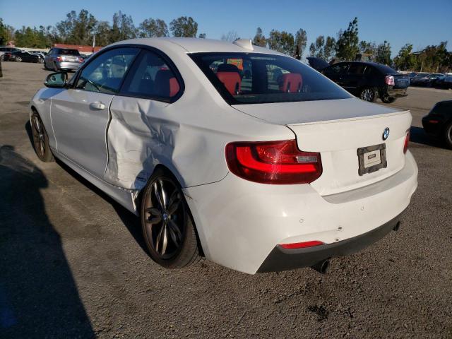 WBA1J7C5XFV358765 - 2015 BMW M235I WHITE photo 2