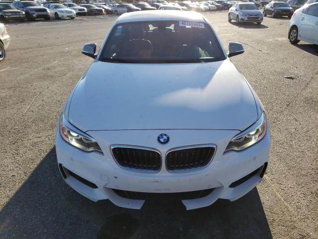 WBA1J7C5XFV358765 - 2015 BMW M235I WHITE photo 5