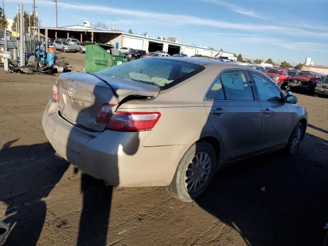 4T1BE46K07U692687 - 2007 TOYOTA CAMRY CE GOLD photo 3