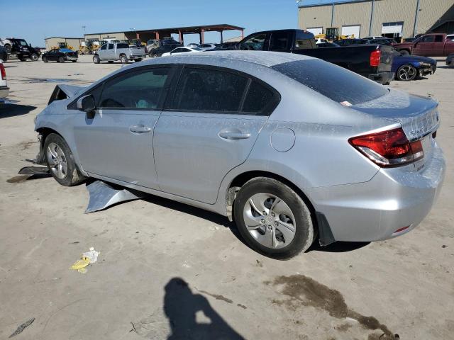 2HGFB2F54FH554098 - 2015 HONDA CIVIC LX SILVER photo 2