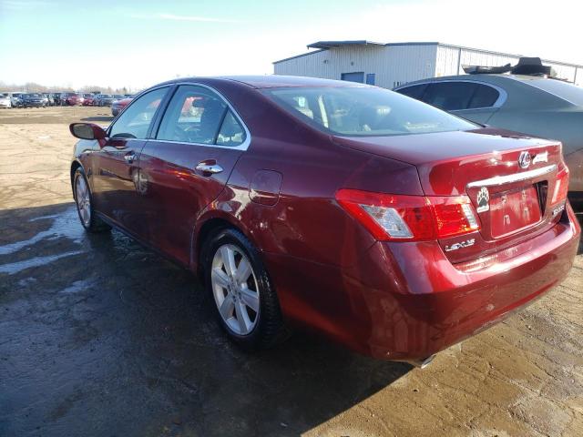 JTHBJ46G472012232 - 2007 LEXUS ES 350 BURGUNDY photo 2