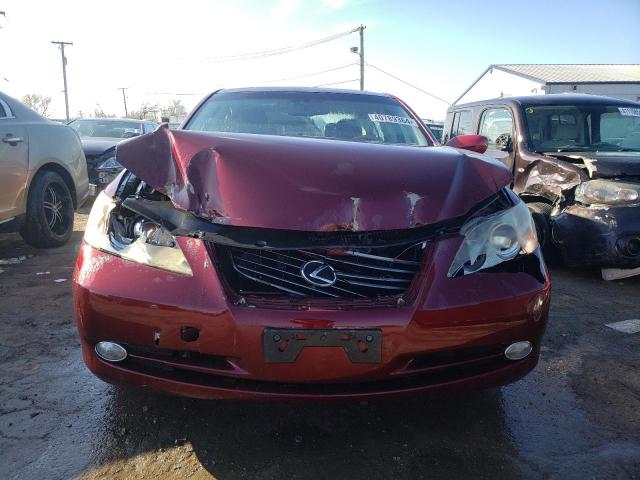 JTHBJ46G472012232 - 2007 LEXUS ES 350 BURGUNDY photo 5