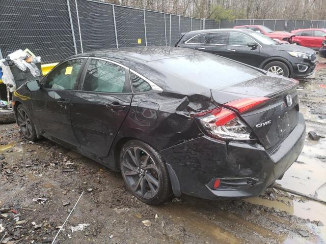 2HGFC2F87KH562472 - 2019 HONDA CIVIC SPORT Negro foto 3