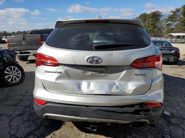 5XYZU3LB2DG014119 - 2013 HYUNDAI SANTA FE S SILVER photo 6