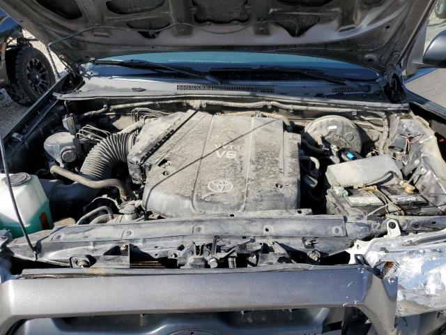 5TFJU4GN3DX035226 - 2013 TOYOTA TACOMA DOUBLE CAB PRERUNNER CHARCOAL photo 11