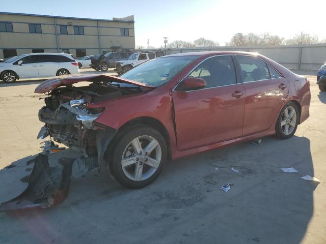 4T1BF1FK4CU549957 - 2012 TOYOTA CAMRY BASE RED photo 1