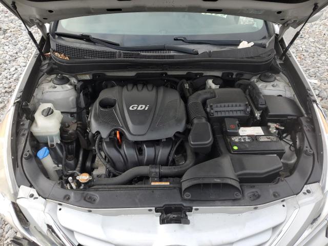 5NPEB4AC4DH514622 - 2013 HYUNDAI SONATA GLS SILVER photo 11