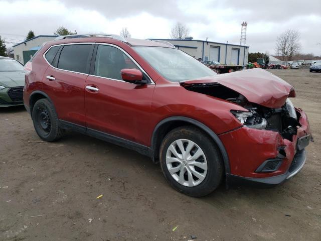 JN8AT2MT2GW007796 - 2016 NISSAN ROGUE S BURGUNDY photo 4