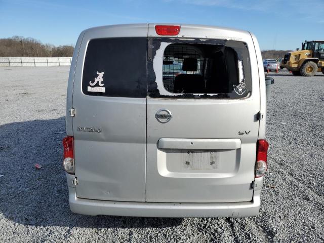 3N6CM0KN8EK696081 - 2014 NISSAN NV200 2.5S SILVER photo 6