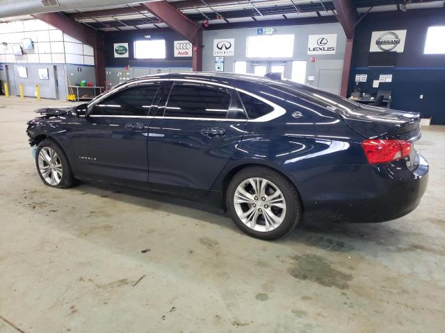 2G1125S35F9239036 - 2015 CHEVROLET IMPALA LT BLUE photo 2