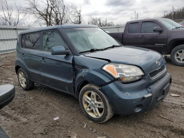 KNDJT2A29B7213224 - 2011 KIA SOUL + BLUE photo 4